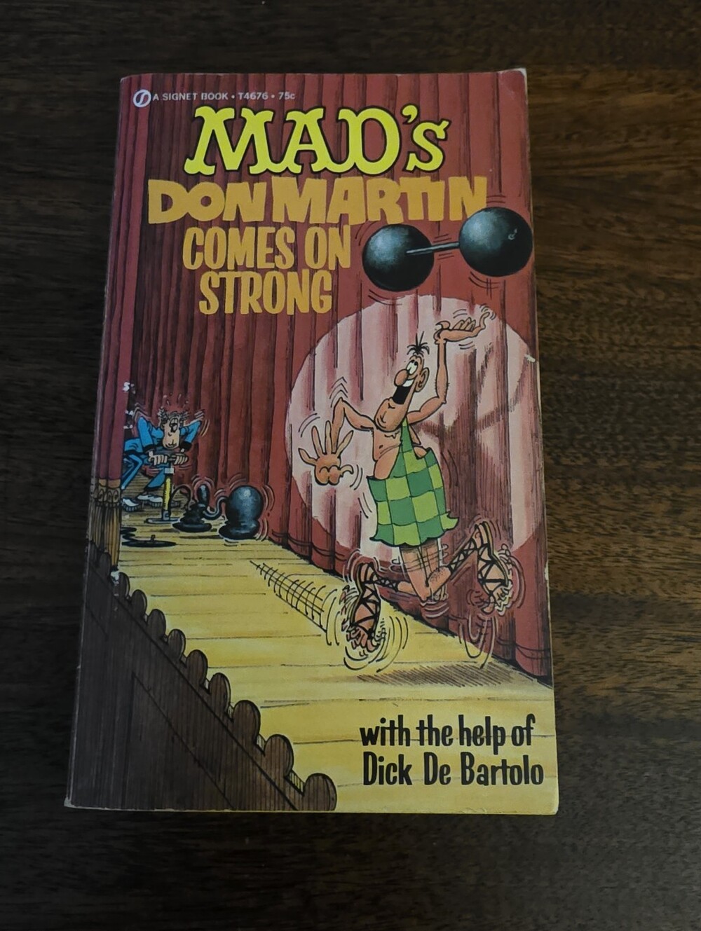 MAD’s Don Martin Comes On Strong MAD Vintage Paperback Book 1971